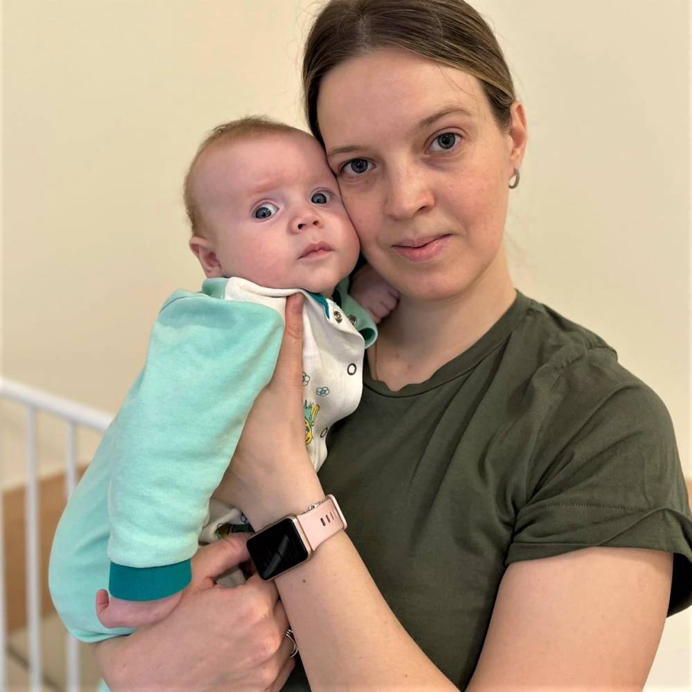 Маленький Максим победил злокачественное забрюшинное новообразование в первые месяцы жизни